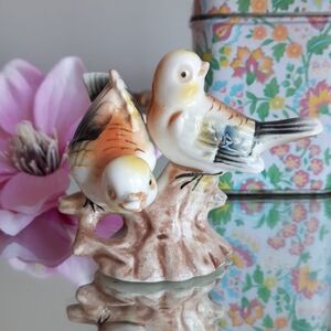 Ceramic Bird Figurine for Fish Tanks